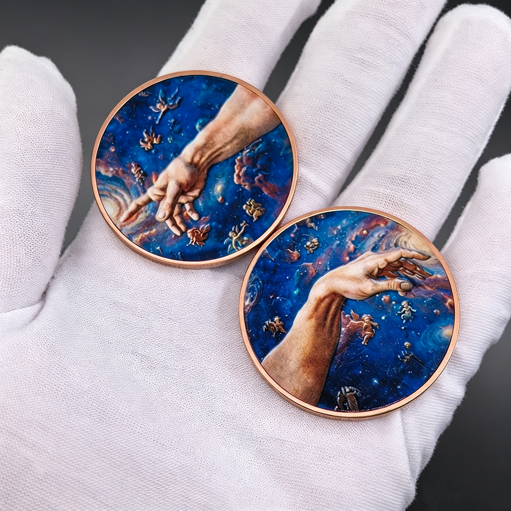 Vintage Collectible Coins - Famous Art Painting 1oz Non-magnetic Pure