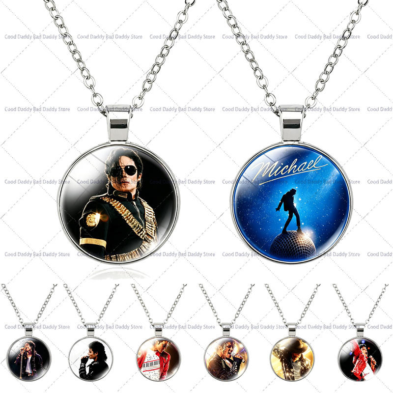 Vintage Necklace - The King of Pop MJ Michael
