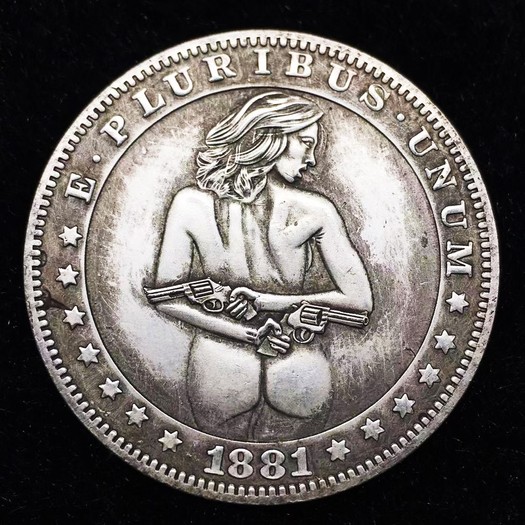 Vintage Collectible Coins - 1881-cc Hobo Nickel Vintage Morgan Commemorative