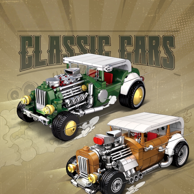 Retro vintage car building blo - Vintage Collectible Ornaments ulasan dan harga
