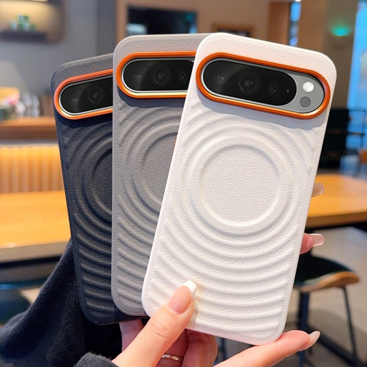 Luxury Wave Texture Leather Ca - Camera Leather Case ulasan dan harga