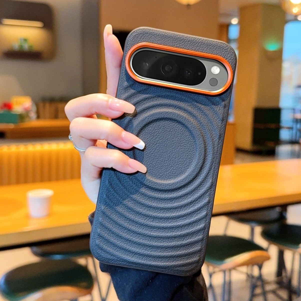 Luxury Wave Texture Leather Ca - Camera Leather Case ulasan dan harga