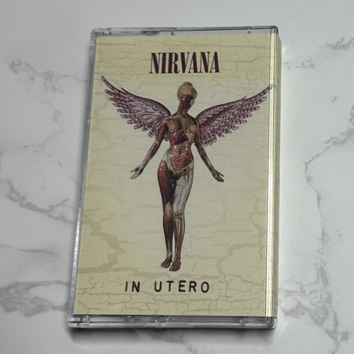 Nirvana in Utero Cassette Tape - Vintage Collectibles & More Llc Photos ulasan dan harga