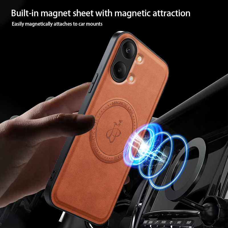 Luxury Leather Stand Phone Cas - Camera Leather Case ulasan dan harga