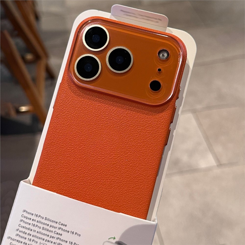 Luxury HD Hard Glass Camera Ca - Camera Leather Case ulasan dan harga