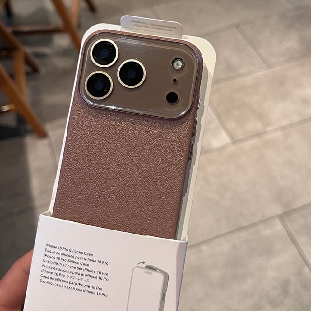 Luxury HD Hard Glass Camera Ca - Camera Leather Case ulasan dan harga