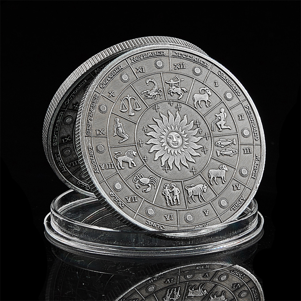 Vintage Western 12 Constellati - Vintage Collectible Coins ulasan dan harga