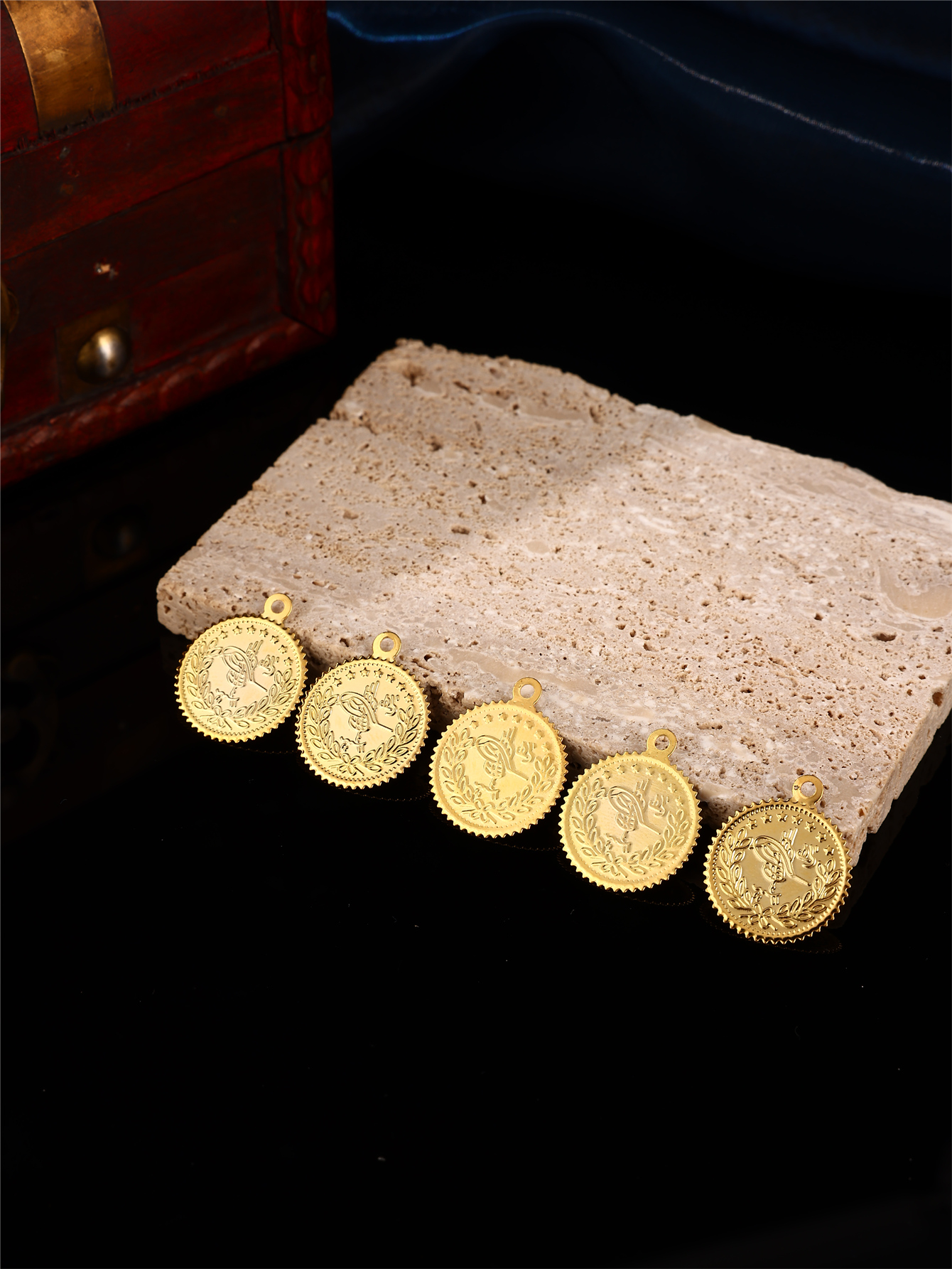 Coin-Shaped Diy Handmade Acces - Vintage Collectible Coins ulasan dan harga
