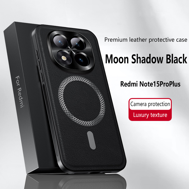 Magnetic Case for Redmi Note 1 - Camera Leather Case ulasan dan harga