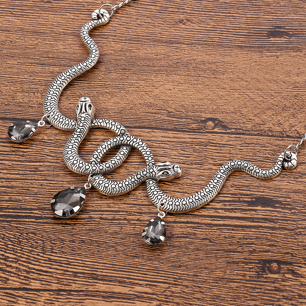 Vintage Snake Personality Neck - Vintage Necklace ulasan dan harga