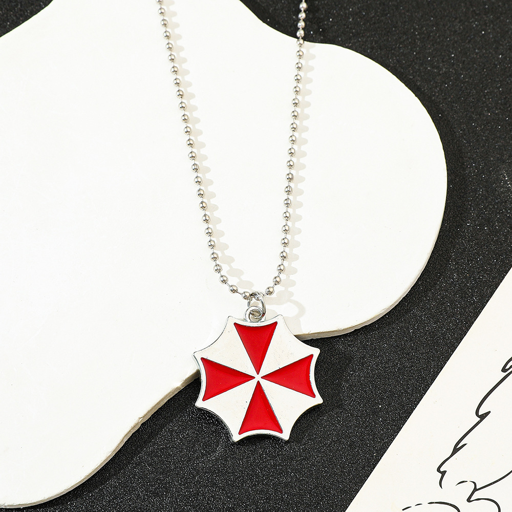 Vintage Fashion Red Umbrella P - Vintage Necklace ulasan dan harga