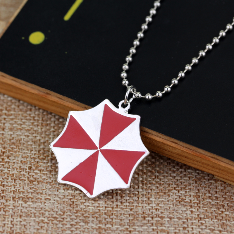Vintage Fashion Red Umbrella P - Vintage Necklace ulasan dan harga