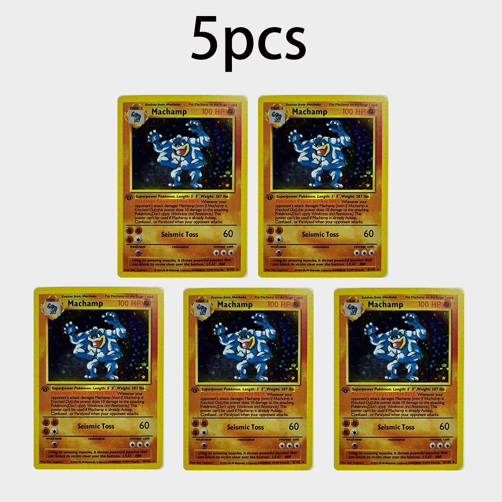 15Pcs PTCG Machamp Card Vintag - Vintage Pokemon Collectible ulasan dan harga