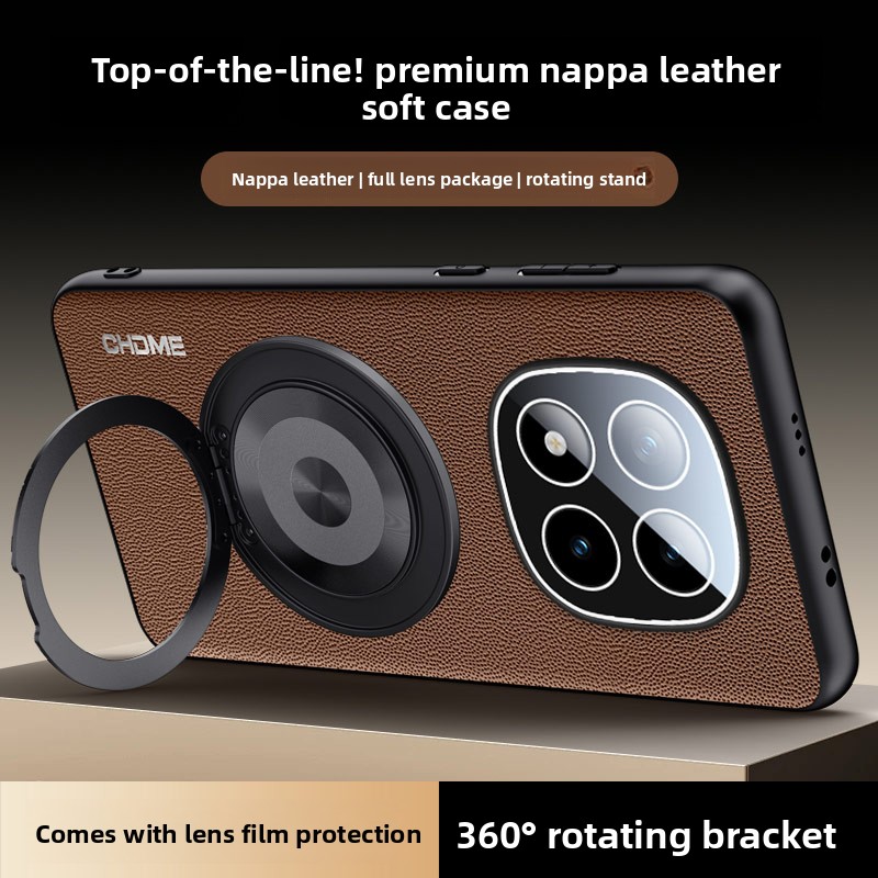 Leather Silicone Soft Phone Ca - Camera Leather Case ulasan dan harga