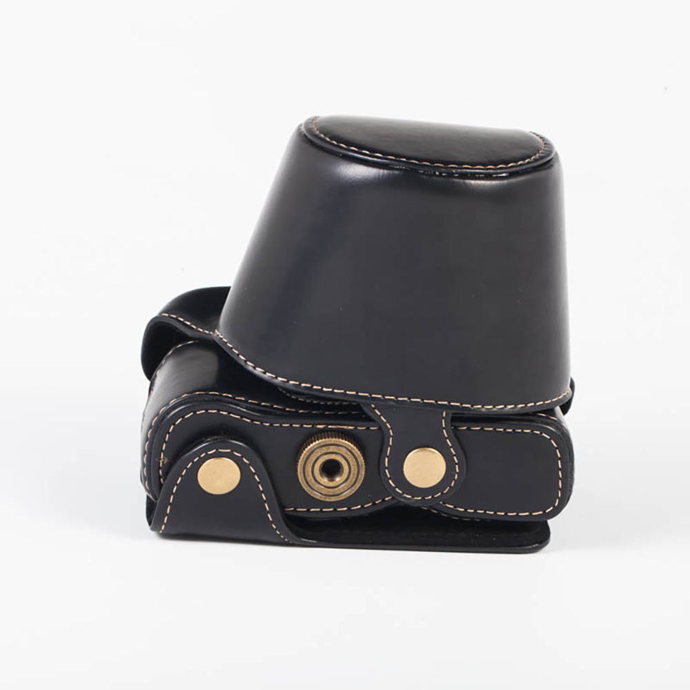 PU Leather Camera Bag Case Len - Camera Leather Case ulasan dan harga