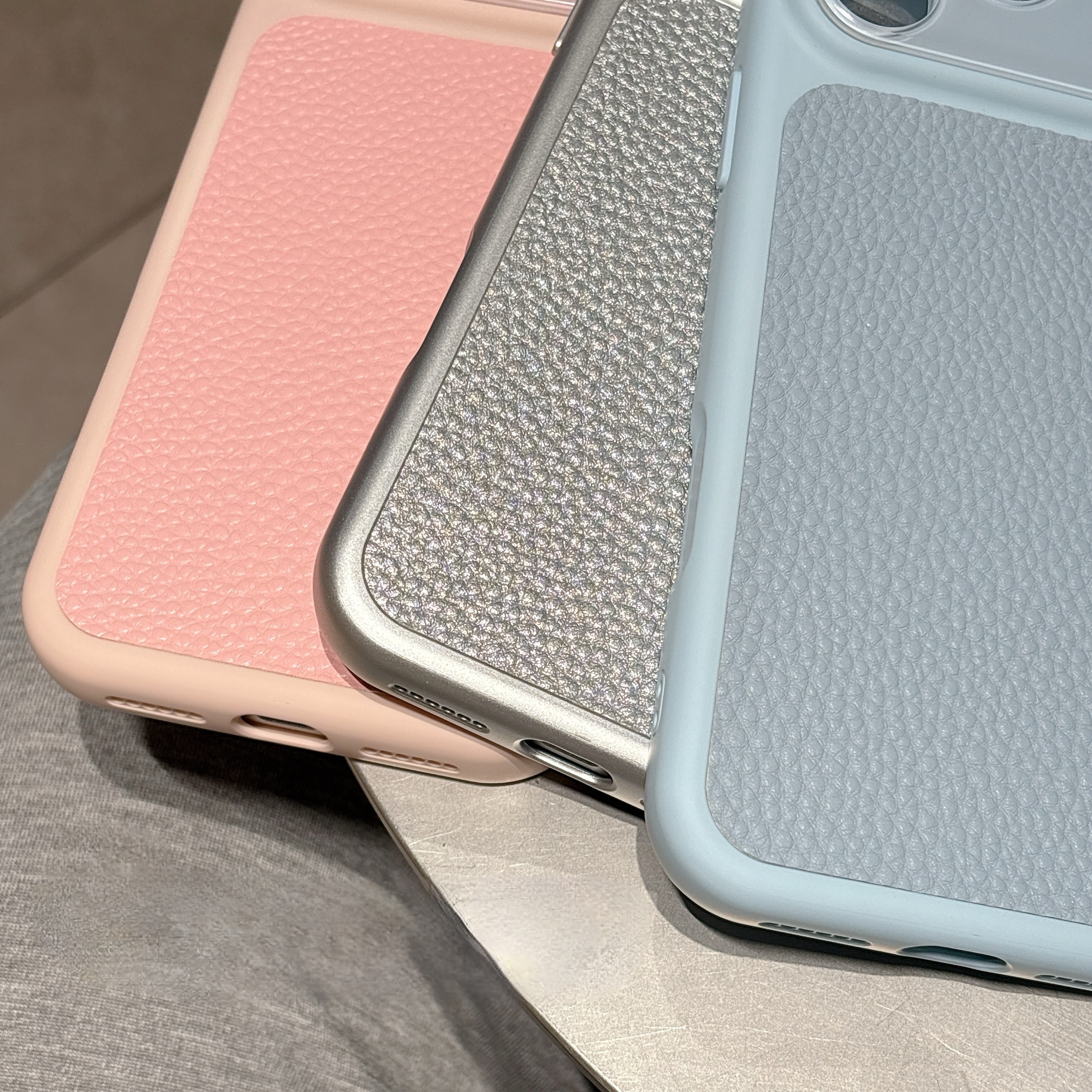 Luxury Lychee Grain Leather Te - Camera Leather Case ulasan dan harga