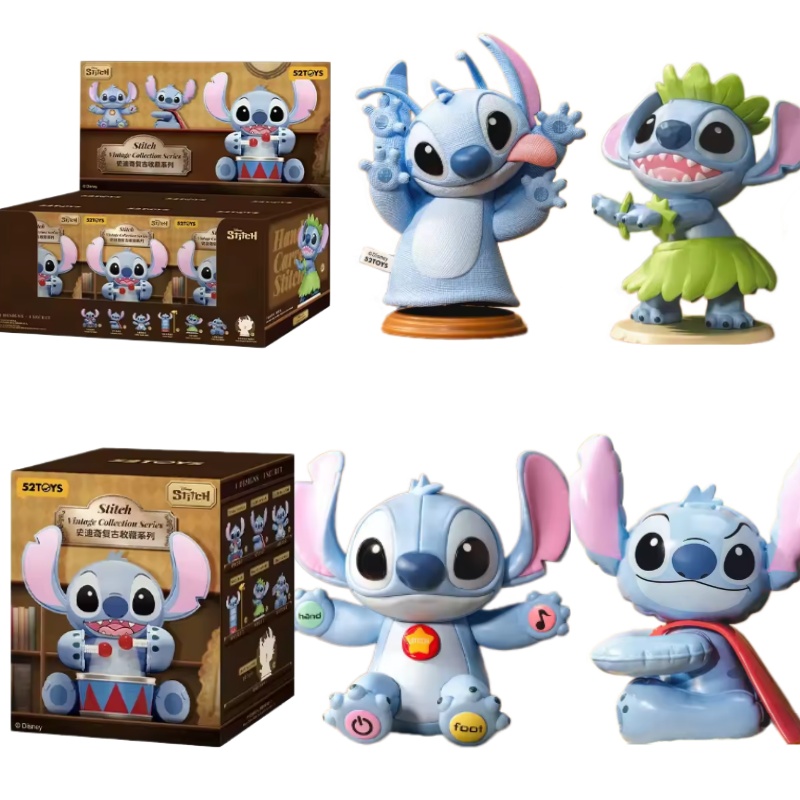 Anime 52TOYS Disney Stitch Vin - Vintage Disney Collectible ulasan dan harga