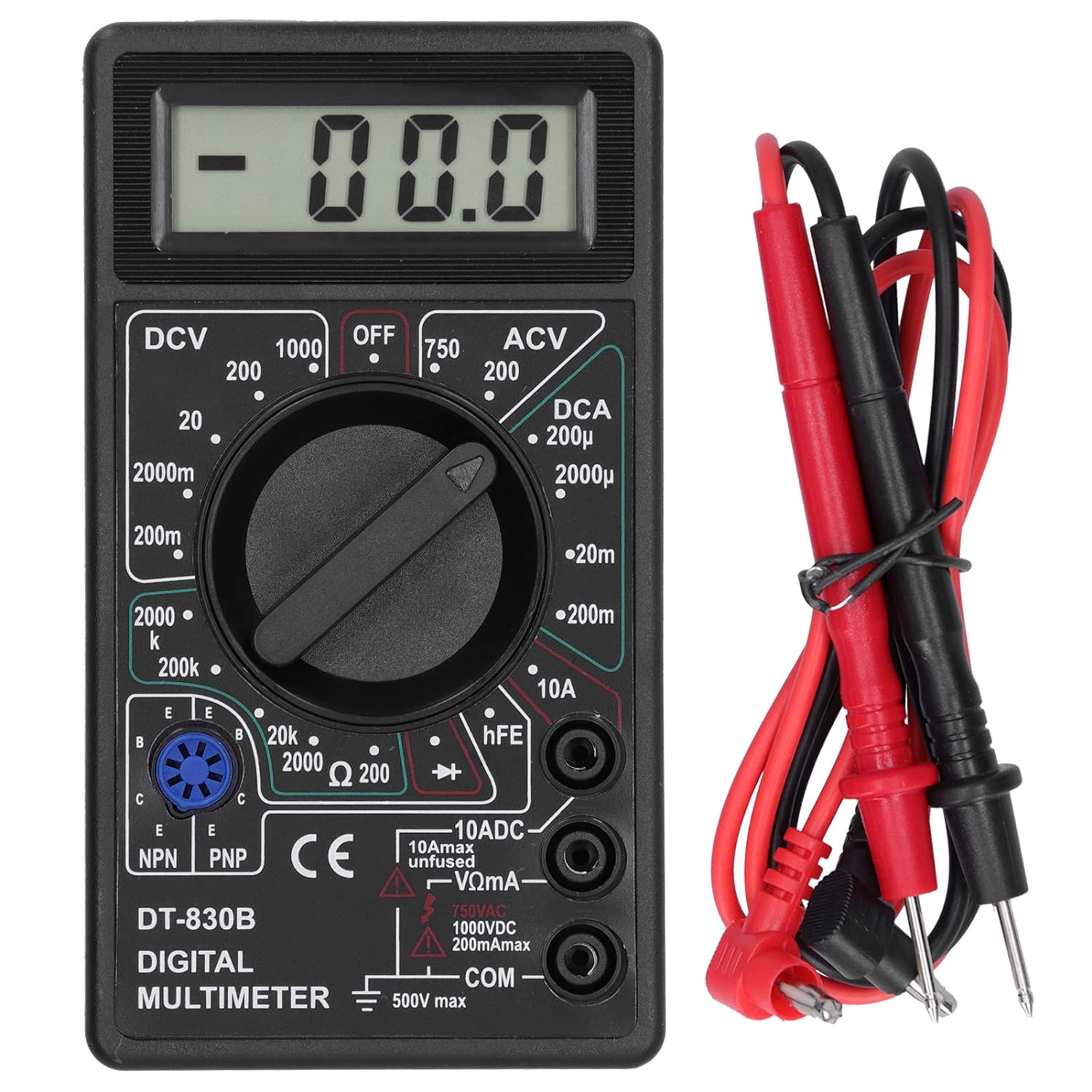 Digital Multimeter Tester, DT8 - Analog Meter Gauge ulasan dan harga