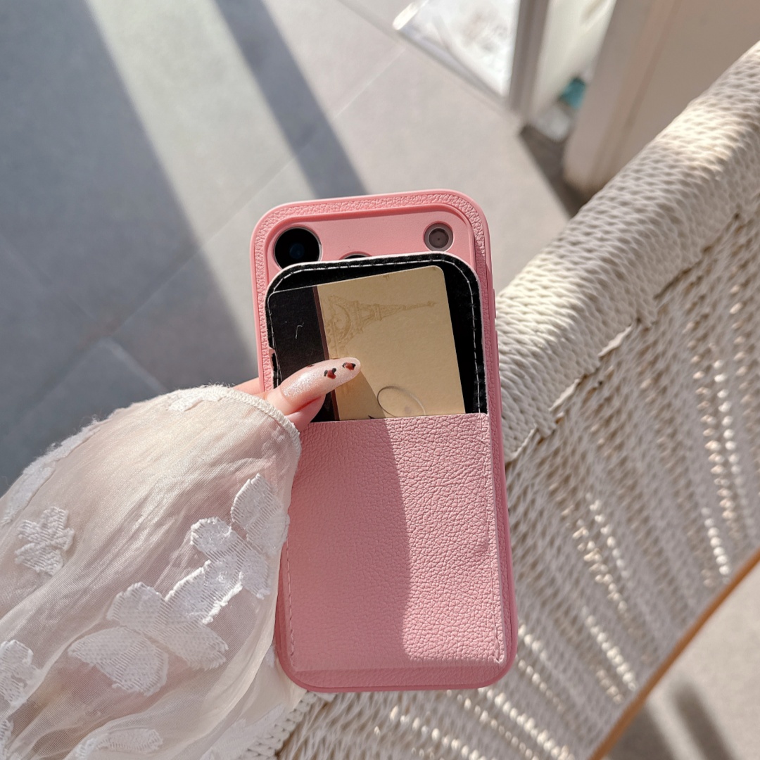 luxury Leather Card Holder Wal - Camera Leather Case ulasan dan harga