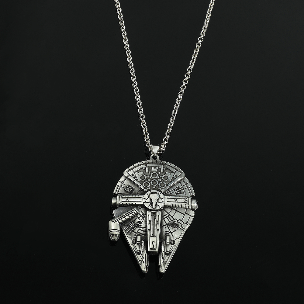 Vintage Spaceship Model Metal  - Vintage Necklace ulasan dan harga