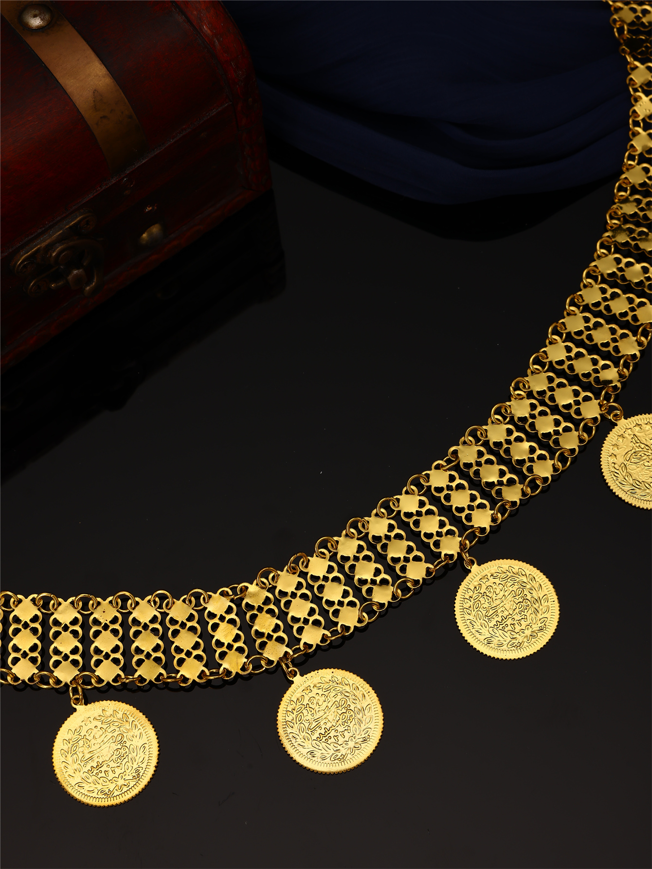 Luxurious Retro Women's Body C - Vintage Collectible Coins ulasan dan harga