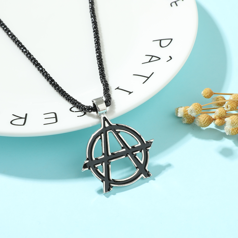 Movies Avengers Symbol Letter  - Vintage Necklace ulasan dan harga