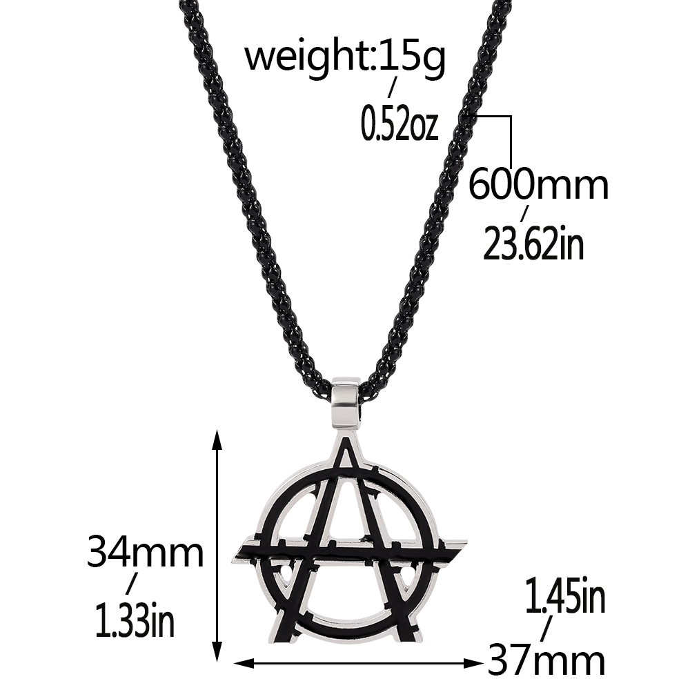 Movies Avengers Symbol Letter  - Vintage Necklace ulasan dan harga