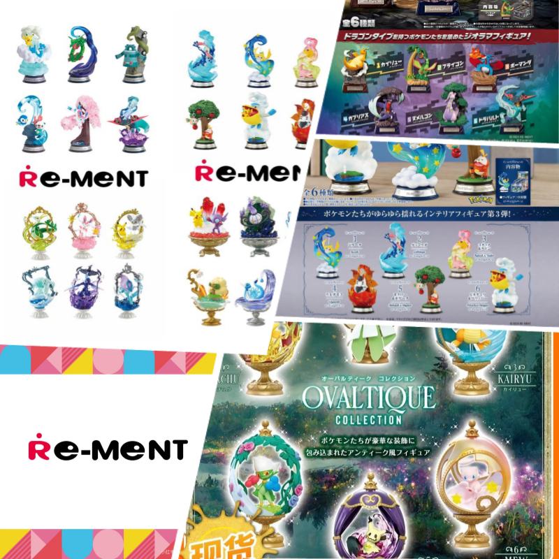 Re-Ment Original Pokemon Figur - Vintage Pokemon Collectible ulasan dan harga