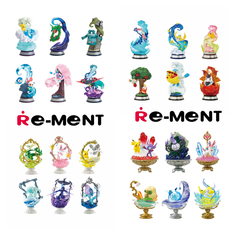 Re-Ment Original Pokemon Figur - Vintage Pokemon Collectible ulasan dan harga