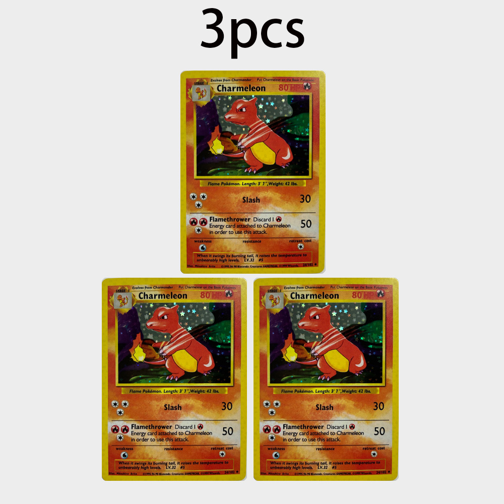 15Pcs PTCG Charmeleon Cards Vi - Vintage Pokemon Collectible ulasan dan harga