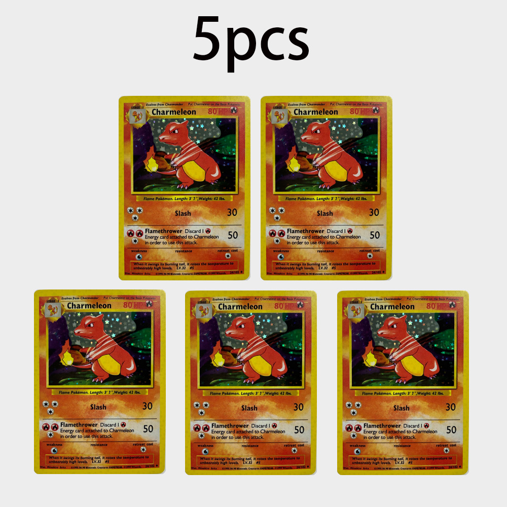 15Pcs PTCG Charmeleon Cards Vi - Vintage Pokemon Collectible ulasan dan harga