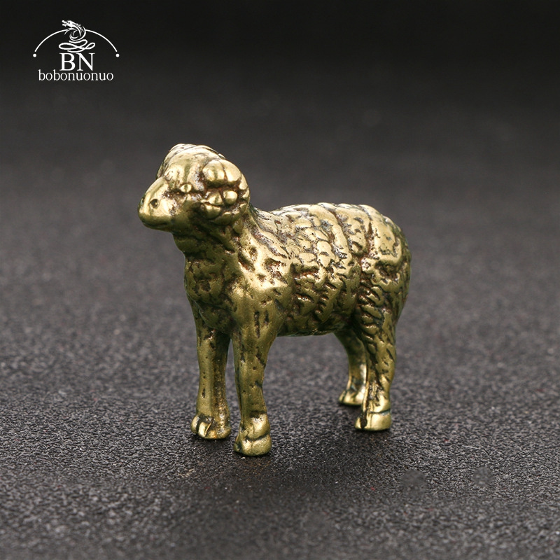 Vintage Brass Goat Figurine Mi - Vintage Collectible Ornaments ulasan dan harga