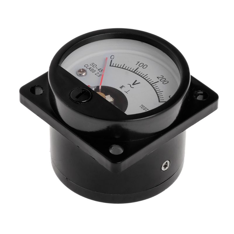 Voltmeter SO-45 AC 0-300V Roun - Analog Meter Gauge ulasan dan harga