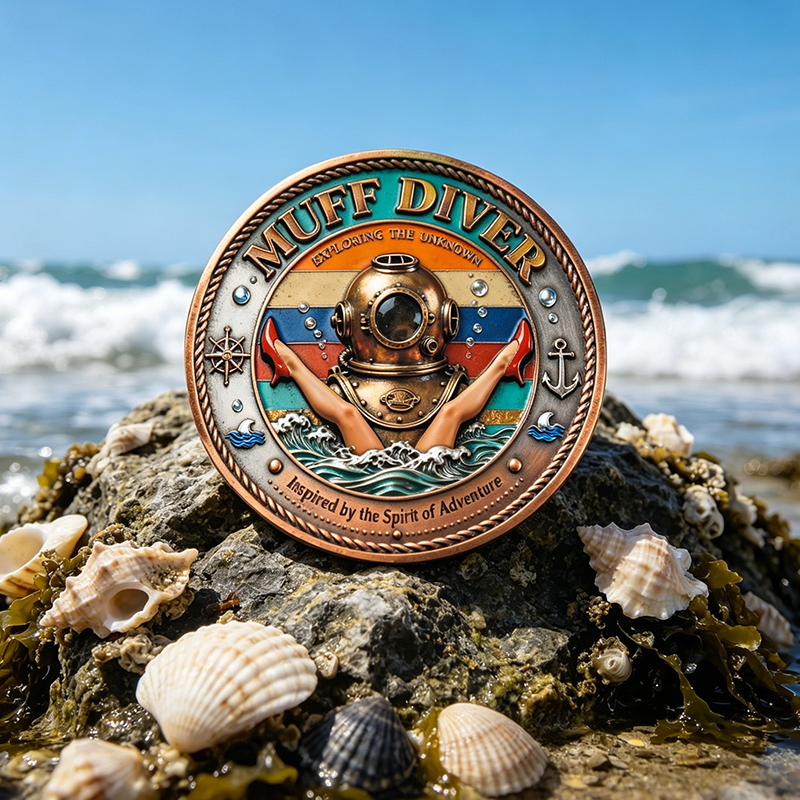 5pcs Vintage Diving Helmet Nau - Vintage Collectible Coins ulasan dan harga