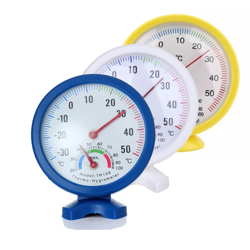 1PC Mini Indoor Thermometer Hy - Analog Meter Gauge ulasan dan harga