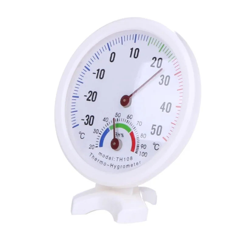 1PC Mini Indoor Thermometer Hy - Analog Meter Gauge ulasan dan harga