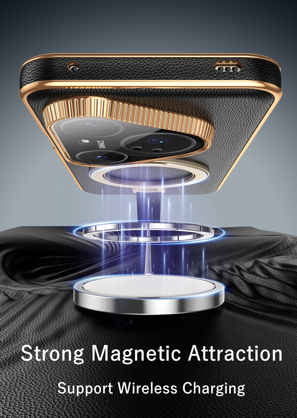 Hand Strap 360 Magnetic Alloy  - Camera Leather Case ulasan dan harga