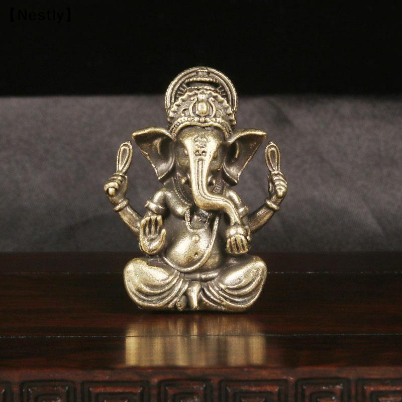 Vintage Brass Thai Elephant Go - Vintage Collectible Ornaments ulasan dan harga