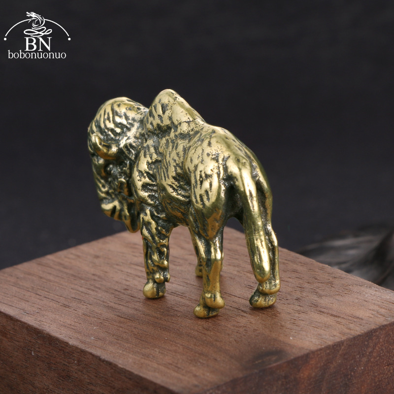 Vintage Brass Goat Figurine Mi - Vintage Collectible Ornaments ulasan dan harga