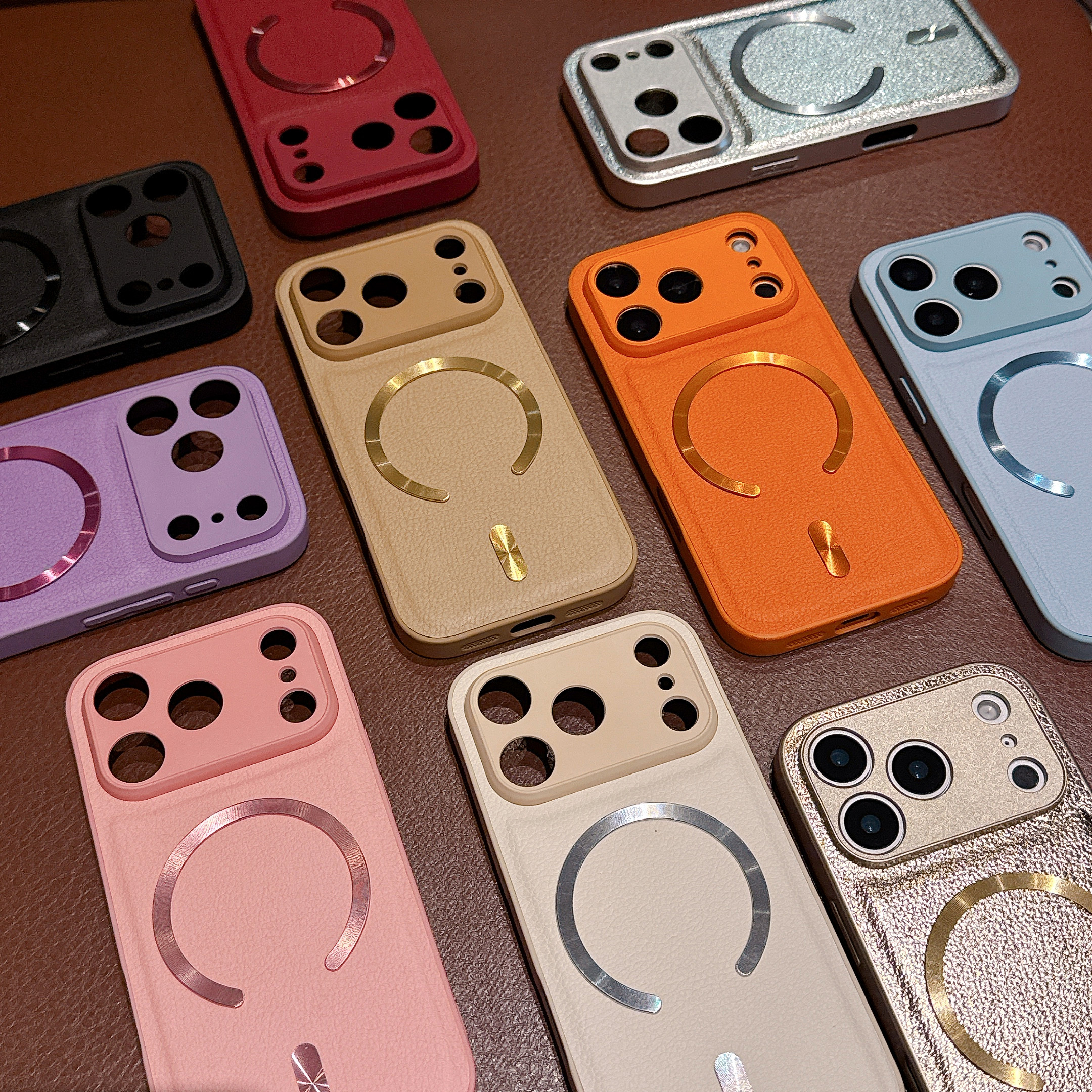 Camera Protector Magnetic PU L - Camera Leather Case ulasan dan harga