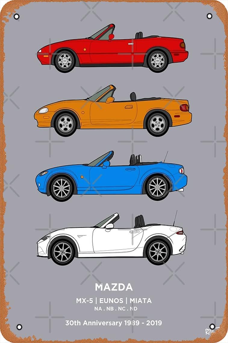 MX-5 / Miata/Eunos 30th Classi - Vintage Collectible Tins ulasan dan harga