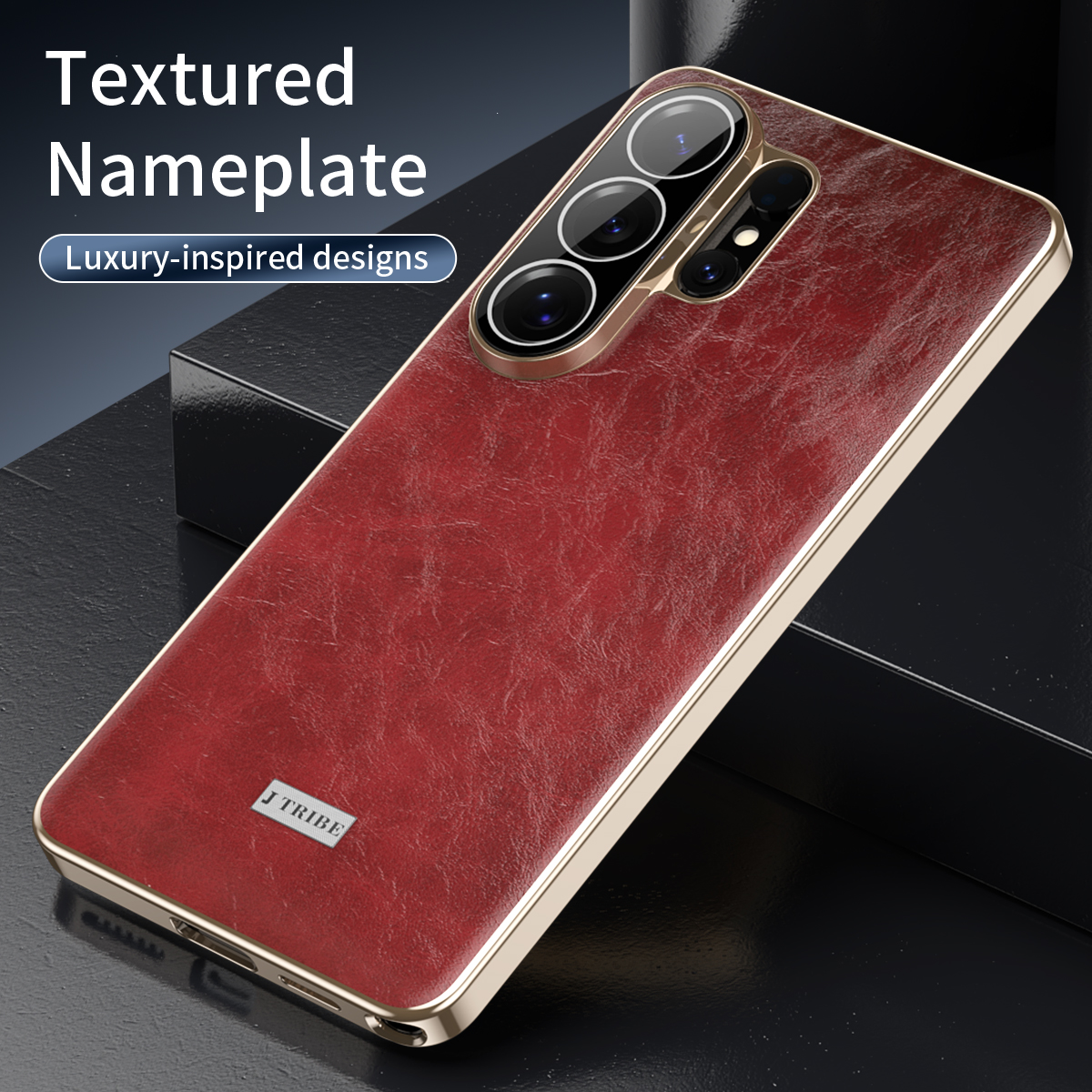 Luxury Business Oil-Wax Textur - Camera Leather Case ulasan dan harga
