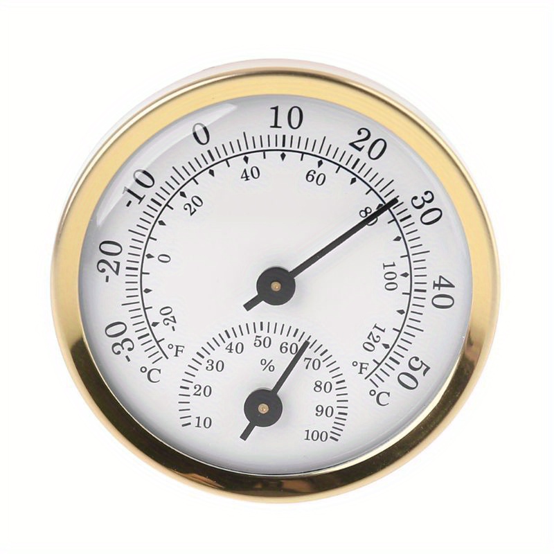 2 in 1 Thermometer Hygrometer  - Analog Meter Gauge ulasan dan harga