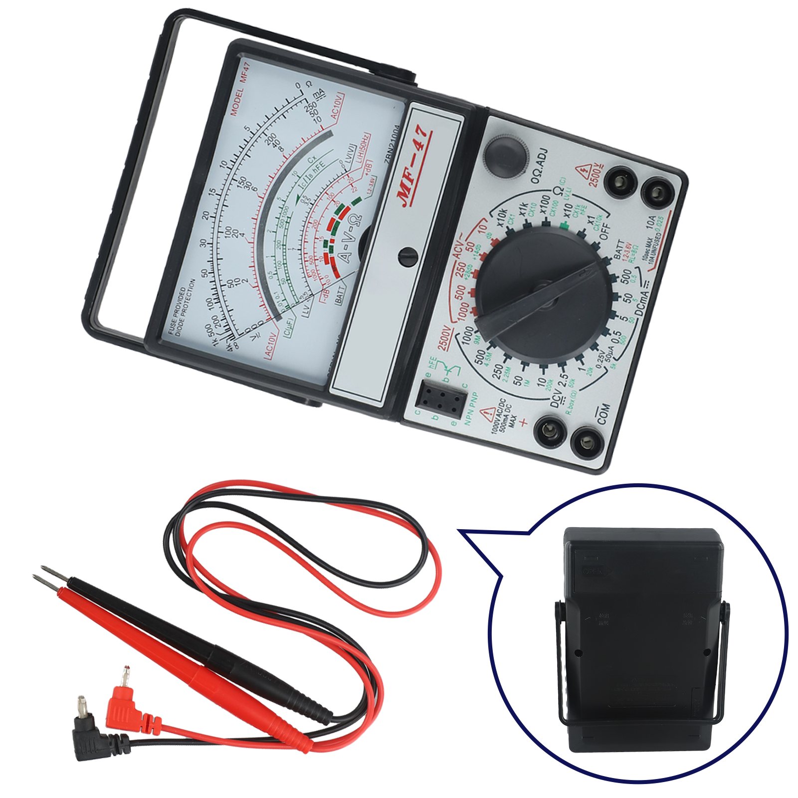 Analog Multimeter MF-47 for Us - Analog Meter Gauge ulasan dan harga