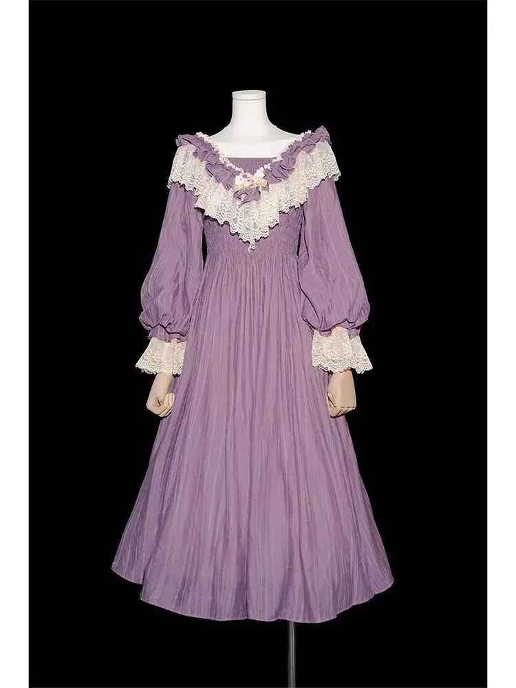 Nicemix Purple Victorian Class - Vintage Necklace ulasan dan harga