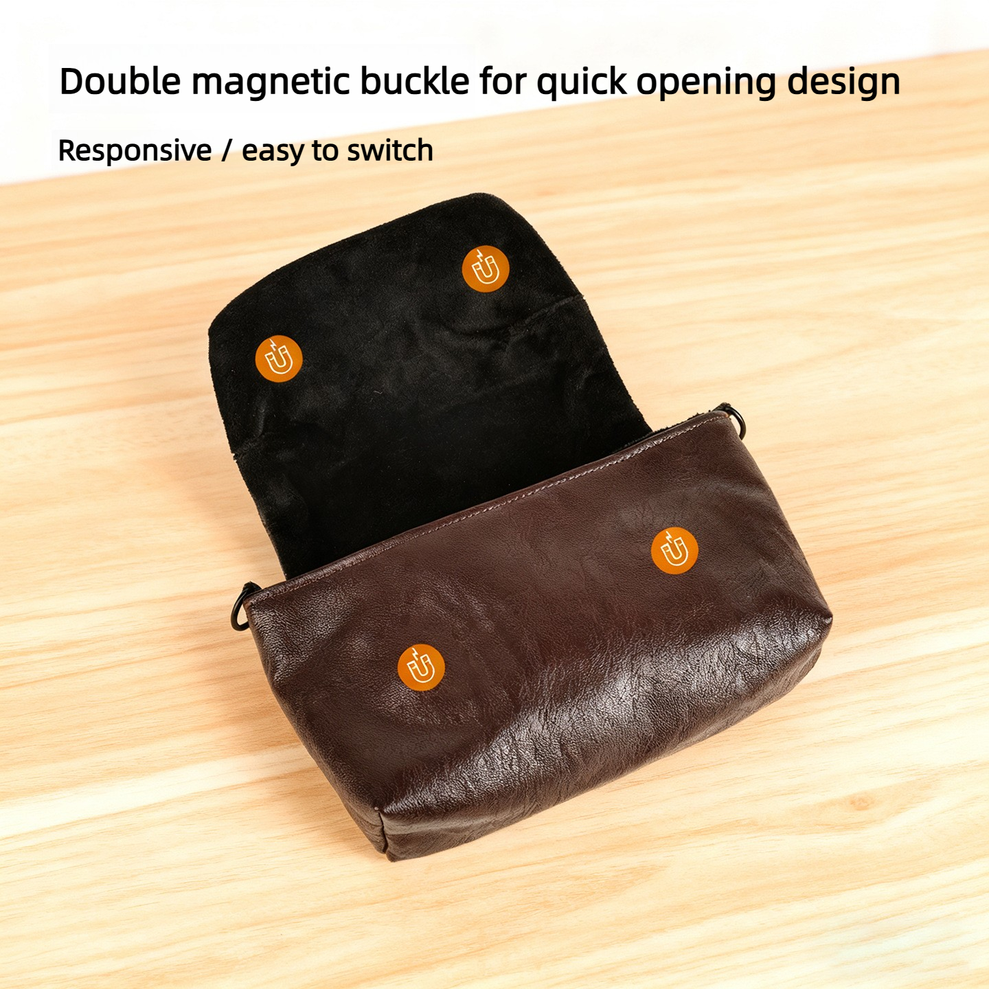 Soft Leather Camera Case Bag P - Camera Leather Case ulasan dan harga