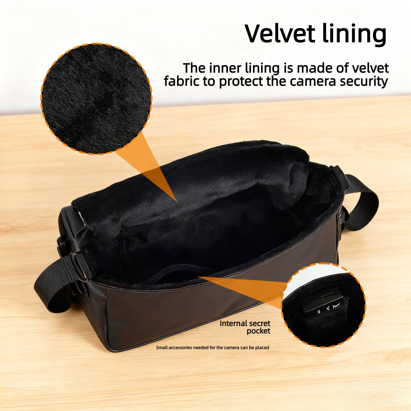 Soft Leather Camera Case Bag P - Camera Leather Case ulasan dan harga